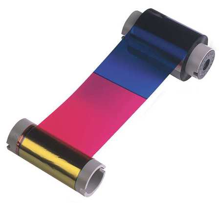 ZEBRA TECHNOLOGIES Color Printer Ribbon, Zebra 800012-445