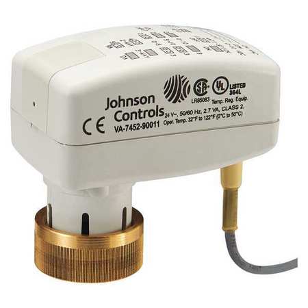 Johnson Controls Electric Valve Actuator, Proportional, 24V VA-7482-0312