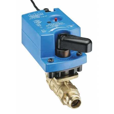 JOHNSON CONTROLS Electric Valve Actuator, Floating, 24V VA9104-AGA-3S