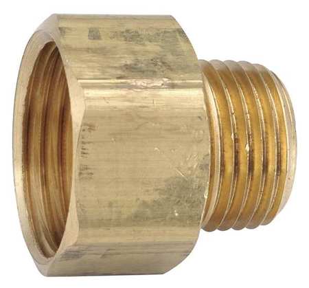 3/4 Female Npt Pipe to 3/4 Male Garden Hose Thread Ght Adapter Brass Fitting