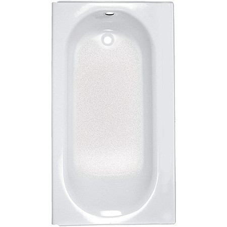 American Standard Recess Bath with Luxury Ledge for Above Floor Rough Installation, 60 in L, 30 in W, White 2396202.020