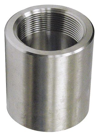 ZORO SELECT 1/2" FNPT 304/304L SS Coupling 1000300712