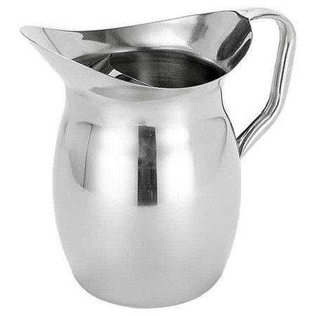 AMERICAN METALCRAFT Bell Pitcher, 68 oz. Stainless Steel WP68
