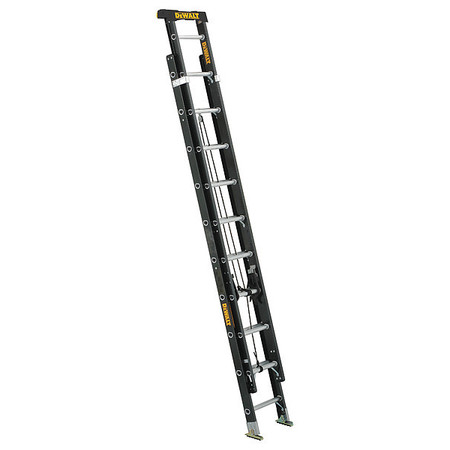 Dewalt 20 ft Fiberglass Extension Ladder, 300 lb Load Capacity DXL3020-20PT