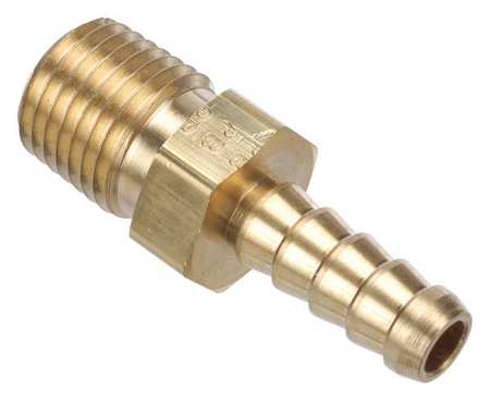 PARKER 1/8" x 1/4" Hose Barb x MNPT SS Barb Connector 4-2 B2HF-SS