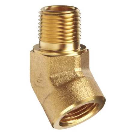 PARKER Brass Pipe Fitting, FNPT x MNPT, 1/4" Pipe Size 4-4 SVE-B