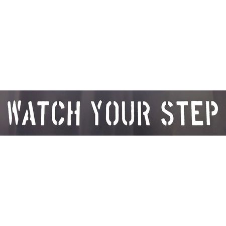 Zoro Select Watch Your Step stencil 20Y545