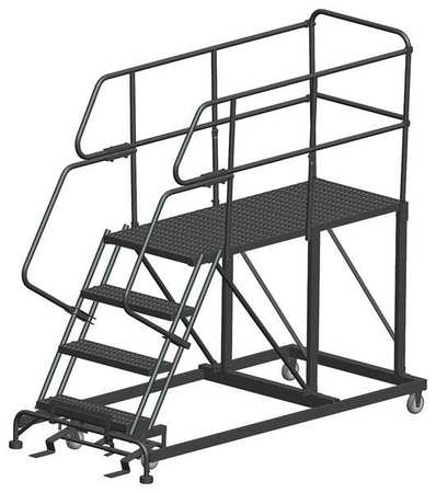 BALLYMORE Roll Work Platform, Steel, Single, 40 In.H SEP4-2472