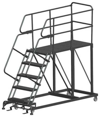 BALLYMORE Roll Work Platform, Steel, Single, 50 In.H SEP5-3660