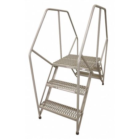 COTTERMAN Crossover Ladder, 350 lb., 60 In. H 3PC48A3B1C1P6
