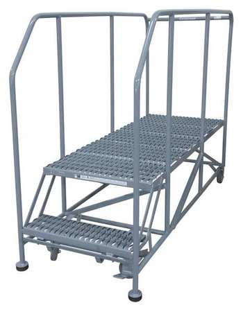 COTTERMAN Work Platform, Rolling, Steel, 20 In H 2WP3660RA3B4B8AC1P6