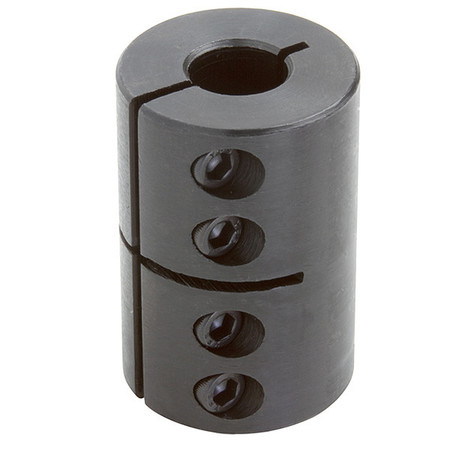 Climax Metal Products CC-100-100 Metric One-Piece Clamping Coupling Recessed Screw CC-100-100