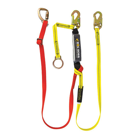 Guardian Equipment Lanyard, 4 in 1, 18" Extension w/D-Ring,  11520