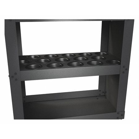 Huot CNC Tool Cart, HSK100A Toolholder Shelf 14185
