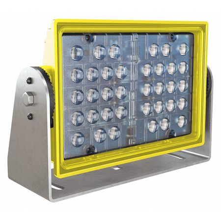 J.W. SPEAKER LED Safety Light, Blue, 24V, Yellow Housing 0552301