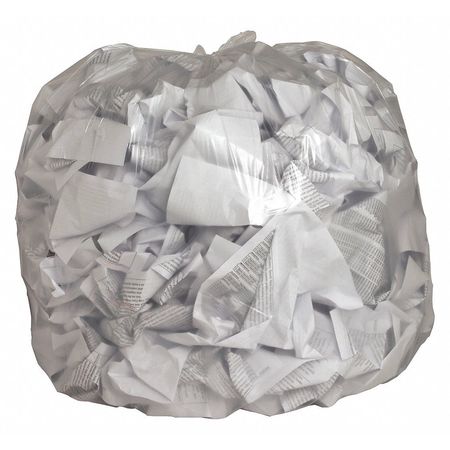 GENUINE JOE 45 Gal. Clear Trash Can Liners, 250PK GJO01015