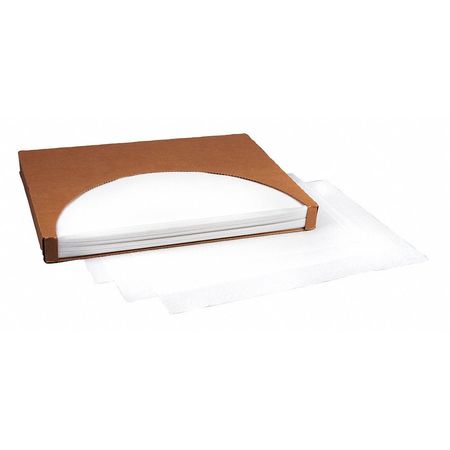 VALUE BRAND Dry Waxed Food Sheets, White, 15 x 20", PK 1000 F-4084