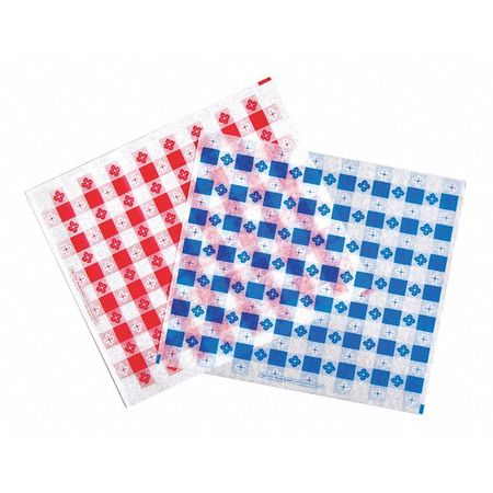 VALUE BRAND Red Checkered Paper Basket Liner Sheets, 12 x 10 1/2", PK1000 F-4098