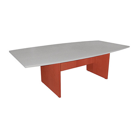 LORELL Lorell Table Base , 49.63" W 28.5" H, Cherry Tabletop Laminate LLR69121