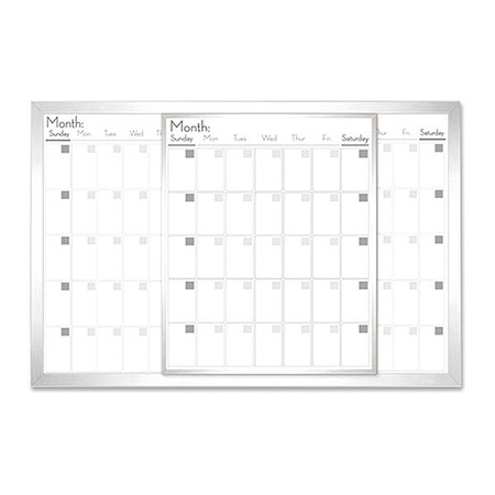 Lorell Magnetic Dry Erase Calendar Board LLR52503