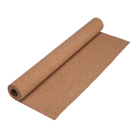 Lorell Natural Cork Rolls, Brown Cork Surface LLR84173