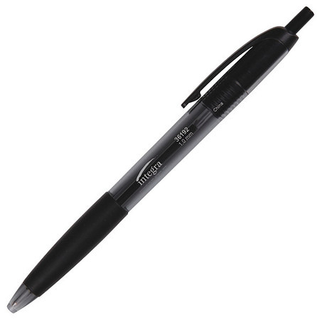 INTEGRA Rtrctbl Ballpoint Pen, Assrtd, 1.0Mm, PK50 ITA36192