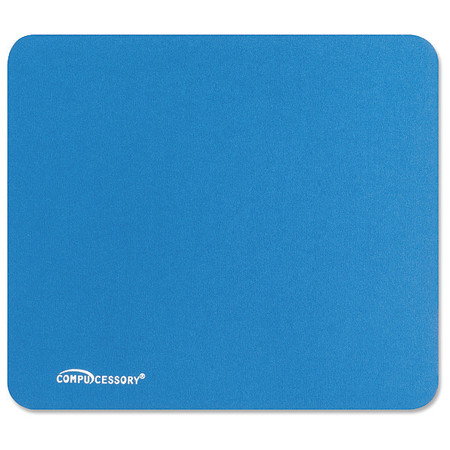 COMPUCESSORY Smooth Cloth Nonskid Mouse Pads, Blue CCS23605