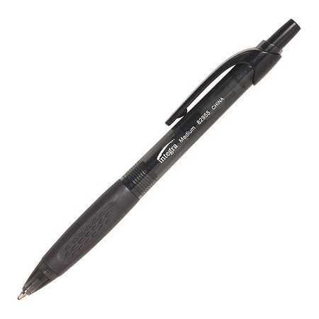 INTEGRA Integra Ballpoint Retractable Pen, PK12 ITA82955