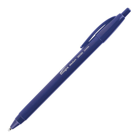 INTEGRA Integra Ballpoint Retractable Pen, PK12 ITA38090