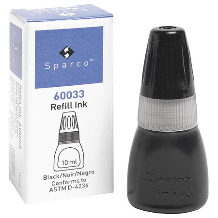 Sparco Products Stamp Refill InksBlack Ink SPR60033