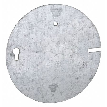 RACO Electrical Box Cover, Round, 892, Flat, Blank 892