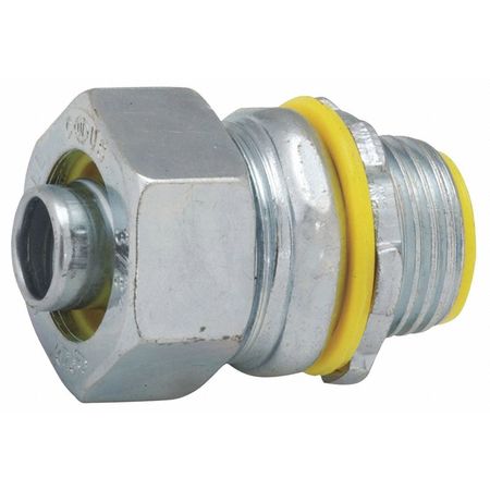 RACO Liquidtight Connector, Insul 3-1/2", Stl 3524