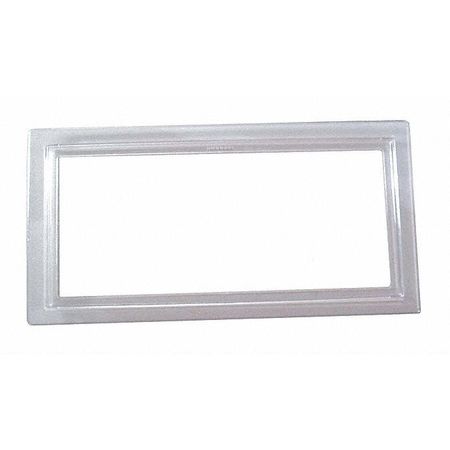 RACO Electrical Box Cover, 3 Gang, Rectangular, Polycarbonate, Single Receptical 6297