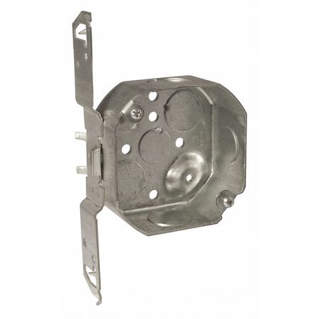 RACO Electrical Box, 15.5 cu in, Octagon Box, Steel, Octagon 127TS