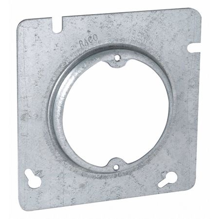 RACO Electrical Box Cover, Square, 829, Raised 829