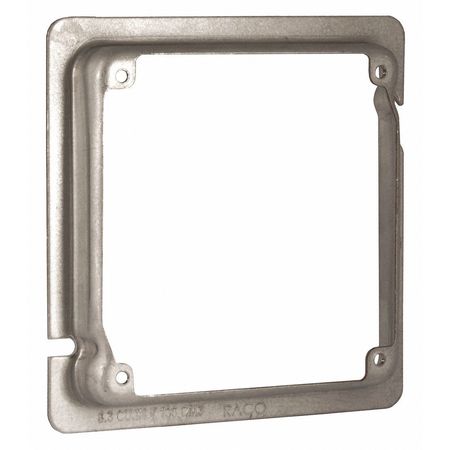 Raco Mud Ring, NOVAL Accessory, 2 Gang, Square Box 855