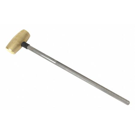 AMERICAN HAMMER Hammer, Brass, Sledge, 16 lb. AM16BRPG