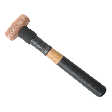 AMERICAN HAMMER Non Sparking Hammer, Copper, 08 oz. AM08CUXWG