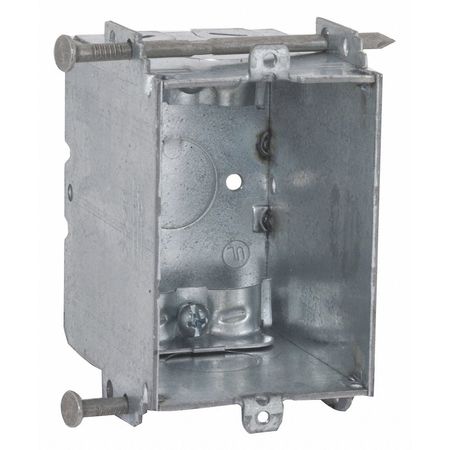 RACO Electrical Box, 15.8 cu in, Switch Box, Steel, Rectangular 355