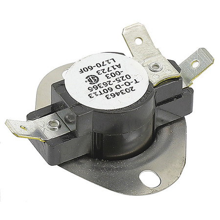 YORK Switch, 110 deg. to 170 deg. F, Auto Reset S1-025-26366-003