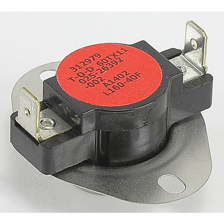 YORK Switch, SPST, Roll-Out, 160 deg/120 deg F S1-025-26392-002