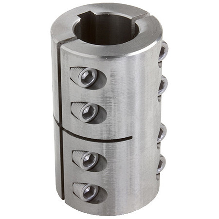 CLIMAX METAL PRODUCTS Rigid Sft Cplg, 3-5/8in.L, 2-1/2in.dia 2ISCC137-137SKW