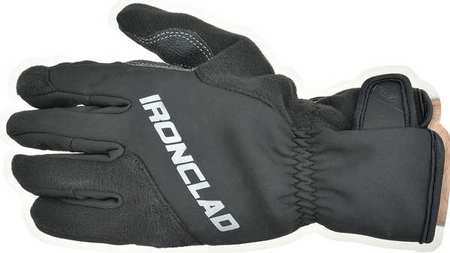 Ironclad Performance Wear Cold Protection Gloves, Micro Fleece Lining, M SMB2-03-M