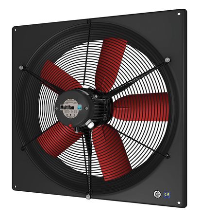 Multifan Exhaust Fan, 24 In, 230/460V, 3PH V6D63K7M71100