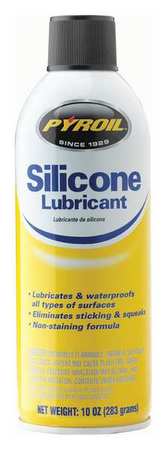 PYROIL Silicone Spray, Aerosol Can, 10 Oz. PYSLS10