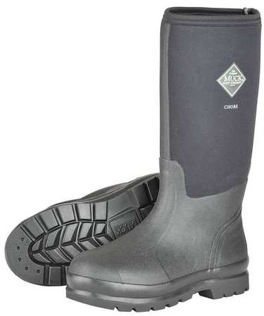 Muck Boot Co Boots, Size 5, 16" Height, Black, Plain, PR CHH-000A/5