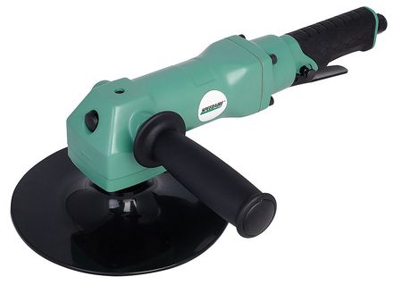 Speedaire Air Polisher/Buffer, 7 In Pad 21AA94