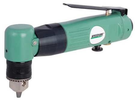 SPEEDAIRE Air Drill, Keyed, 3/8 In, 1500 RPM 21AA79