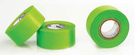 SP SCIENCEWARE Label Tape, Green, 1 in., PK3 F13482-0100