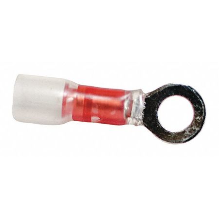 VELVAC 22-18 AWG Heat-Shrink Ring Terminal 1/4" Stud PK10 30115